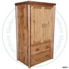 Hinterland 2 Drawer Log Wardrobe.