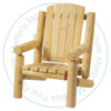 Adirondack Log Chair.