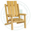 Modern Log Chair.