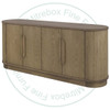 Maple Modena Sideboard 18''D x 72''W x 32''H