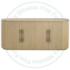 Oak Havana Sideboard 18''D x 72''W x 32''H