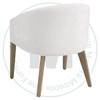 Maple Skye Side Chair With Fabric Seat