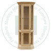 Pine Heritage Curio 28''W x 79''H x 17''D