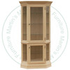 Oak Heritage Curio 40''W x 79''H x 21''D