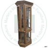 Wormy Maple Heritage Curio 28''W x 79''H x 17''D