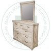 Pine Truss 9 Drawer Dresser