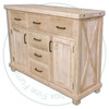 Pine Truss Sideboard 20'' Deep x 60'' Wide x 42'' High