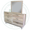 Pine Delta Dresser Mirror