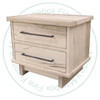 Wormy Maple Epic 2 Drawer Nightstand