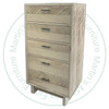 Pine Delta 5 Drawer Chest