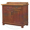 Maple Timber 2 Drawer 2 Door Sideboard
