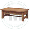Maple Timber 2 Drawer Coffee Table