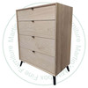 Maple Venice 4 Drawer Chest