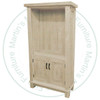 Oak Timber 2 Door Bookcase