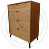 Oak Venice 4 Drawer Chest