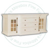 Maple Alexandria 2 Glass Door and 3 Drawer Sideboard