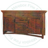 Pine Rustic Carlisle Server