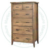 Pine Riverside 6 Drawer Chest
