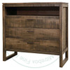Pine Tempas 3 Drawer Media Chest