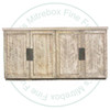 Oak Arthur 4 Wood Door Sideboard
