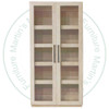 Wormy Maple Bristol Wall Cabinet