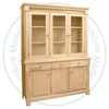 Pine Hudson Hutch And Buffet 61' Wide x 81'' High x 19'' Deep