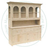 Maple Budapest Hutch And Buffet. 72'' Wide x 83'' High x 18'' Deep