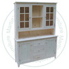 Pine Blue Nose Hutch And Buffet 60'' Wide x 80'' High x 18'' Deep