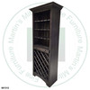 Oak Northern Lights Wine Server  27'' Wide x 78'' High x 14'' Deep
