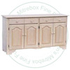 Maple Green Gables Sideboard 66'' Wide x 34'' High x 18'' Deep