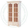 Pine Old Country Curio 38'' Wide x 77'' High x 17'' Deep