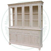 Oak Florentine Hutch And Buffet 72'' Wide x 83'' High x 18'' Deep
