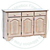 Maple Green Gables Sideboard 52'' Wide x 34'' High x 18'' Deep