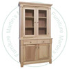 Maple Hudson Hutch And Buffet 44'' Wide x 81'' High x 19'' Deep