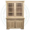 Pine Madrid Hutch & Buffet 52'' Wide x 80'' High x 18'' Deep