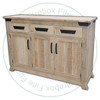 Oak Hamilton 3 Doors 3 Drawer Sideboard