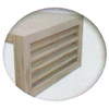 Wormy Maple Louvered End Table