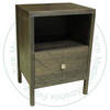 Pine Emile 1 Drawer Nightstand
