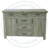 Wormy Maple Arcadia Live Edge 2 Door and 6 Drawer Sideboard