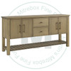 Maple Ridgeway Sideboard 18'' Deep x 60'' Wide x 32'' High