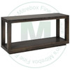 Wormy Maple Salone Console Table 18'' Deep x 90'' Wide x 30'' High.