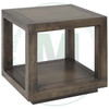 Wormy Maple Salone End Table 24'' Deep x 24'' Wide x 24'' High.