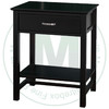 Oak Brooklyn Open Nightstand With Power Management