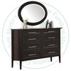 Maple Stockholm Double Dresser. 19''D x 70.5''W x 45''H With 8 Drawers