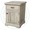 Maple Cottage Deluxe 1 Door and 1 Drawer Night Stand