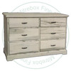 Maple Cottage Deluxe 6 Drawer Dresser