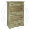 Oak Cottage Deluxe Chest Of Drawers 36''W x 58''H x 19''D