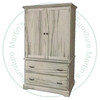 Oak Cottage Deluxe 2 Door 2 Drawer Armoire