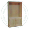 Maple Cottage 3 Adjustable Shelf 2 Door Bookcase