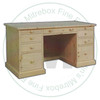 Maple Cottage 7 Drawer Computer Desk